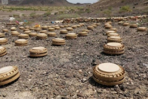 مسام يفكك 8318 لغمًا وذخيرة حية في مايو