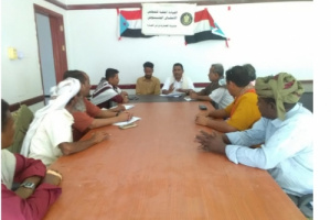 انتقالي المضاربة ورأس العارة يقر إجراء نزولات ميدانية لجميع مراكز المديرية