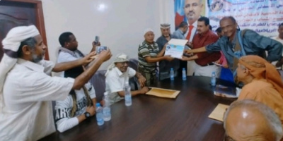 انتقالي لحج يكرّم الفرق الشعبية ورواد الحركة الرياضية بالحوطة