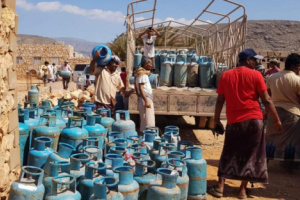 خليفة الإنسانية تضخ شحنات غاز منزلي جنوب سقطرى