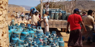 خليفة الإنسانية تضخ شحنات غاز منزلي جنوب سقطرى