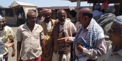 انتقالي لحج يتابع مشكلة تدفق المهاجرين الأفارقة عبر منطقة رأس العارة
