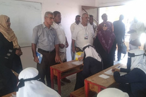 انتقالي ابين يدشن الامتحانات الثانوية العامة بزنجبار