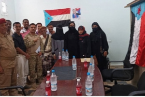 فريق حقوقي من الجمعية الوطنية يزور سجن أبين ويسلّم إدارته كمية من المستلزمات طبية