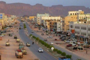 انتقالي شبوة يتدخل لإصلاح أحد طرق ميفعة