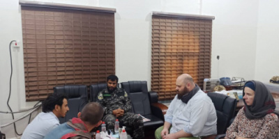 بن عفيف يستقبل رئيس بعثة أطباء بلا حدود بالعاصمة عدن