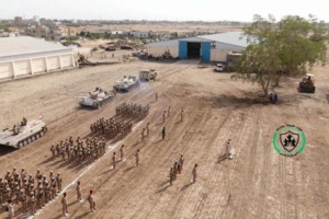 كتيبة الدورع لألوية الدعم والاسناد تقييم عرضا عسكرياً بالعاصمة عدن 