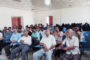 منسقية الانتقالي بكلية التربية تُقيم محاضرة لمناقشة سُبل التعليم والنهوض به