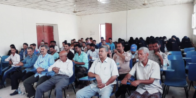 منسقية الانتقالي بكلية التربية تُقيم محاضرة لمناقشة سُبل التعليم والنهوض به