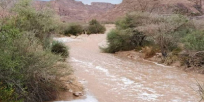 امطار متوسطة على اجزاء من محافظة شبوة 