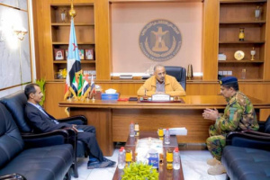 الرئيس الزُبيدي يلتقي رئيس الهيئة التنفيذية للقيادة المحلية بمحافظة حضرموت