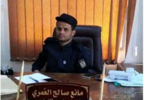 قائد قوات العاصفة يعزي بوفاة القائد مانع العمري