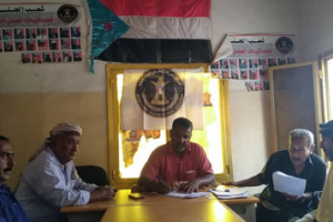 انتقالي خنفر يتحرك لوقف موجة إلتهام الأراضي الزراعية بحجة النزوح 