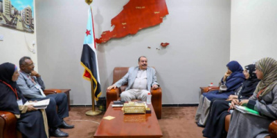 رئيس الجمعية الوطنية يلتقي عدداً من مؤسسات اتحاد نساء الجنوب وقيادات وأعضاء وناشطين في منظمات المجتمع المدني