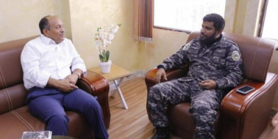 بن عفيف والوالي يناقشان جهود تأمين مبنى وزارة الصناعة والتجارة