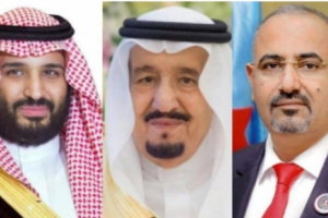 الرئيس الزُبيدي يهنئ خادم الحرمين الشريفين وولي عهده بمناسبة العيد الوطني 91 للمملكة العربية السعودية