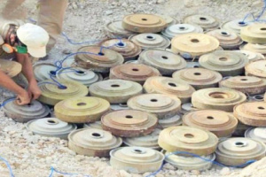 مسام ينزع 1755 لغم حوثي خلال الأسبوع الرابع من الشهر الجاري