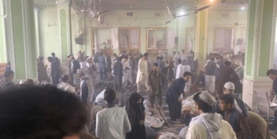 ارتفاع عدد ضحايا حادثة تفجير مسجد في قندهار إلى 150 بين قتيل وجريح 