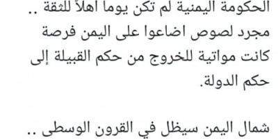 مسهور: قيادات الشرعية الإخوانية مجرد لصوص 