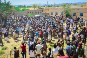 حزب الرابطة يلعن تأييده للتحركات الواسعة والرافضة لسلطة الإخوان بشبوة 