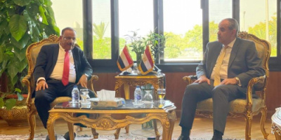 لقاء هام يجمع وزير النقل في حكومة المناصفة مع وزير النقل المصري 
