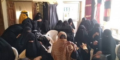 انتقالي خنفر يرعي ورشة حول حرفة الخياطة بأبين