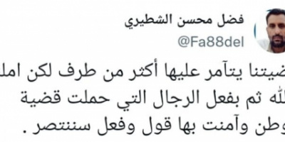 الشطيري: انتصار الجنوب بتضحيات المؤمنين بقضيته