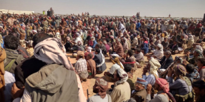 بالصور.. توافد الحشود إلى الوطأة تلبية لدعوة بن الوزير