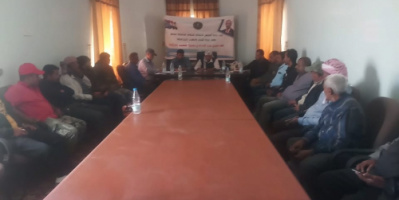 إدارة الشباب بانتقالي الضالع تواصل برنامج نزولها للمديريات