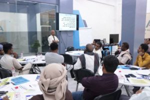 إعلاميو انتقالي حضرموت يواصلون دورتهم التدريبية في العاصمة عدن 