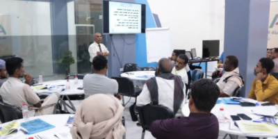 إعلاميو انتقالي حضرموت يواصلون دورتهم التدريبية في العاصمة عدن 