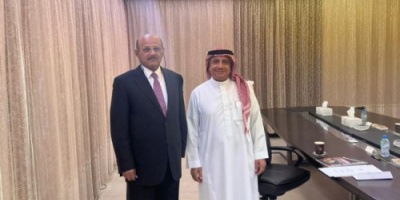 محافظ البنك المركزي اليمني يتلقي رئيس صندوق النقد العربي