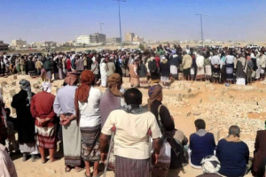 قيادة انتقالي شبوة تشارك في تشييع الفقيد التربوي أحمد رويس
