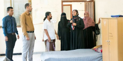 دائرة الطفل والمرأة بالانتقالي تتفقد مركز التكافل للأيتام في الشعب 