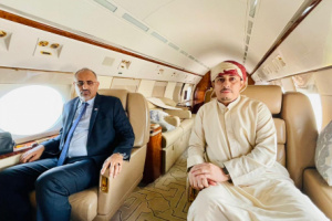 العميد مختار النوبي يعود إلى العاصمة عدن قادما من أبو ظبي