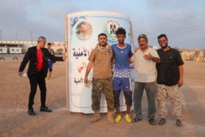 اللواء الرابع دعم وإسناد يتغلب على القيادة العامة ويتاهل إلى نصف نهائي بطولة قوات الحزام الأمني لكرة القدم