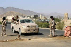 قوات دفاع شبوة تنفذ حملة منع السلاح في عتق