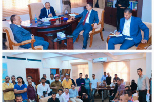 وزير النقل يناقش أوضاع الهيئة العامة للشؤون البحرية 