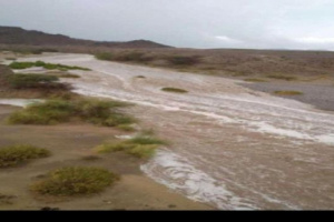 هطول امطار غزيرة على مناطق عدة بشبوة