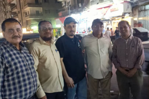 القائد النوبي وقيادات جنوبية يطمئنان علئ صحة  المناضل فيصل جبران في دولة مصر العربية