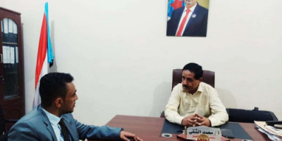 رئيس انتقالي أبين يناقش مع وكيل مياه الريف سبل إعادة تفعيل المشاريع المتعثرة