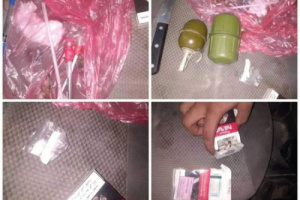 ضبط قنابل يدوية وحشيش وشبو في منزل مدمن بغيل باوزير