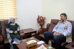 سوقي تلتقي نائب منسق قسم الحماية في بعثة اللجنة الدولية للصليب الأحمر
