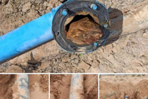 حملة إخوانية تخريبية لشبكة المياه في شبوة
