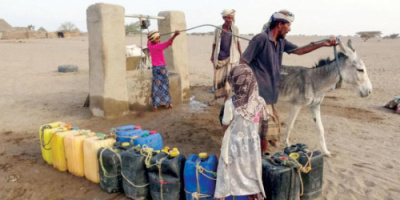 تحذير دولي من مخاطر ندرة المياه في اليمن