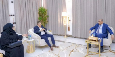 الرئيس الزُبيدي يلتقي النائب العام القاضي قاهر مصطفى