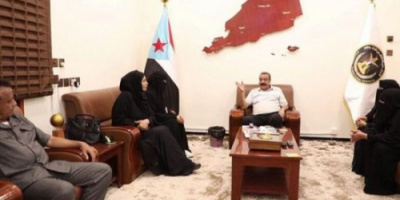 اللواء بن بريك: الانتقالي حريص على رعاية قضايا المرأة
