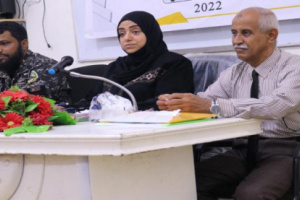 حقوقية الانتقالي تختتم نزولها الميداني لمعسكر حرس المنشآت بمحاضرة توعوية وزيارة المركز الطب