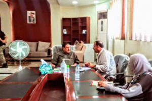 مدير أمن العاصمة عدن يلتقي ممثلي مشروع سيادة القانون بالبرنامج الإنمائي 