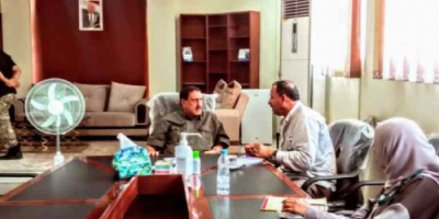 مدير أمن العاصمة عدن يلتقي ممثلي مشروع سيادة القانون بالبرنامج الإنمائي 
